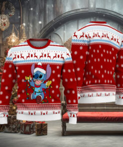 Stitch Smile Christmas Ugly Sweater