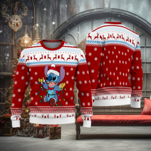 Stitch Smile Christmas Ugly Sweater