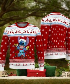 Stitch Smile Christmas Ugly Sweater
