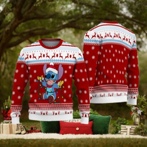 Stitch Smile Christmas Ugly Sweater