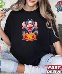 Stitch Sweet Pumpkin Experiment Cartoon shirt