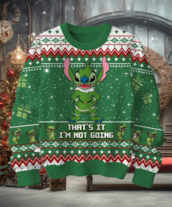 Stitch That’s It I’m Not Going Ugly Sweater