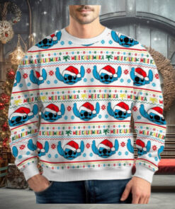 Stitch Ugly Sweater, Santa Stitch Holiday Sweater