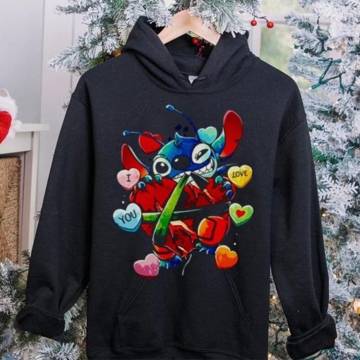 Stitch Valentine’s day experiment hoodie, sweater, longsleeve, shirt v-neck, t-shirt