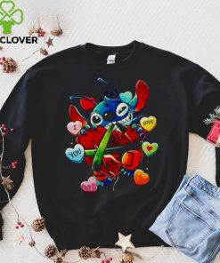 Stitch Valentine’s day experiment hoodie, sweater, longsleeve, shirt v-neck, t-shirt