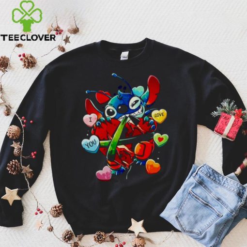 Stitch Valentine’s day experiment hoodie, sweater, longsleeve, shirt v-neck, t-shirt