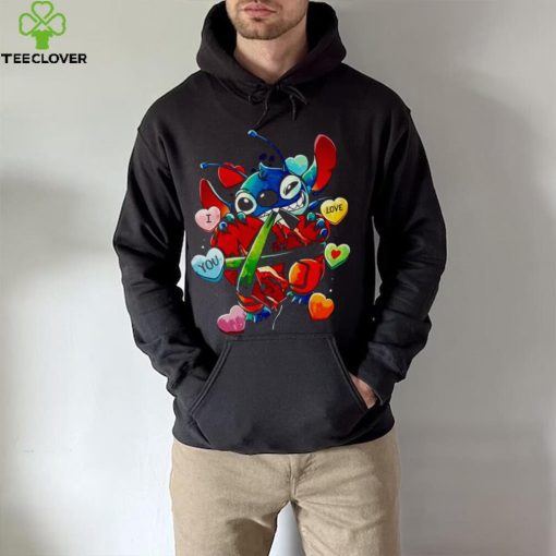 Stitch Valentine’s day experiment hoodie, sweater, longsleeve, shirt v-neck, t-shirt