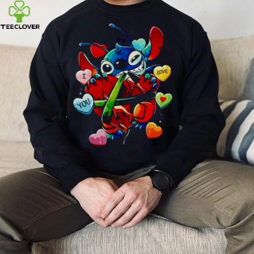 Stitch Valentine’s day experiment hoodie, sweater, longsleeve, shirt v-neck, t-shirt