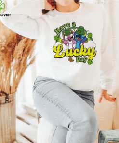 Stitch and Angel Have a lucky hoodie, sweater, longsleeve, shirt v-neck, t-shirt