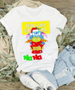 Stitch and baby Yoda Dollar General ho ho ho Christmas shirt 1 Stitch and baby Yoda Dollar General ho ho ho Christmas shirt