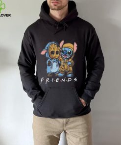Stitch and groot marvel friends for life disney fan 2024 shirt