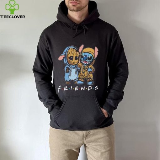 Stitch and groot marvel friends for life disney fan 2024 shirt