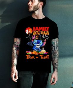 Stitch family dollar trick or treat Halloween tee shirt 2 Stitch family dollar trick or treat Halloween tee shirt