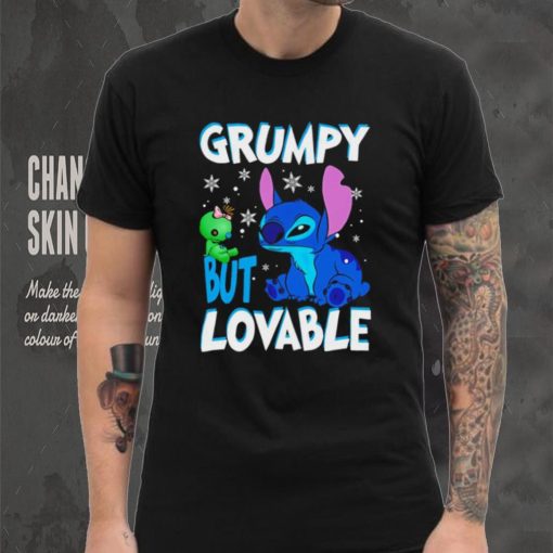 Stitch grumpy but lovable character funny hoodie, sweater, longsleeve, shirt v-neck, t-shirt