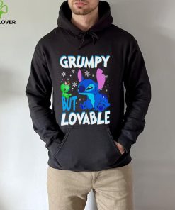 Stitch grumpy but lovable character funny hoodie, sweater, longsleeve, shirt v-neck, t-shirt