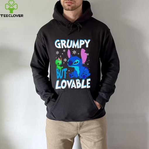 Stitch grumpy but lovable character funny hoodie, sweater, longsleeve, shirt v-neck, t-shirt