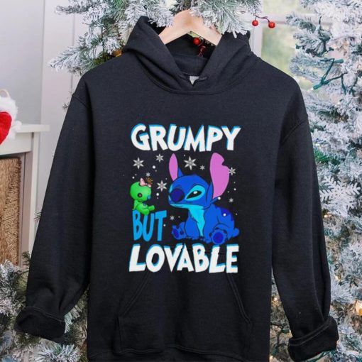 Stitch grumpy but lovable character funny hoodie, sweater, longsleeve, shirt v-neck, t-shirt