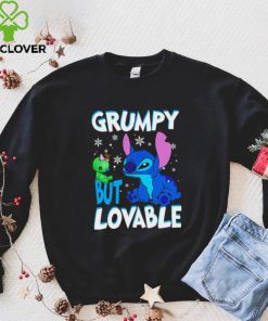 Stitch grumpy but lovable character funny hoodie, sweater, longsleeve, shirt v-neck, t-shirt