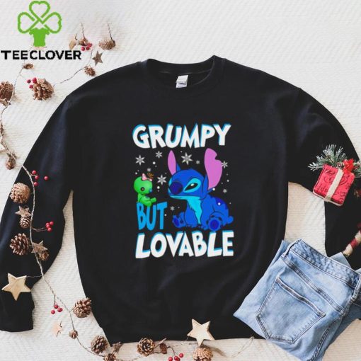 Stitch grumpy but lovable character funny hoodie, sweater, longsleeve, shirt v-neck, t-shirt