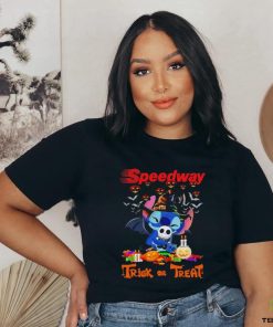 Stitch speedway trick or treat Halloween tee