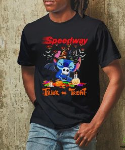 Stitch speedway trick or treat Halloween tee