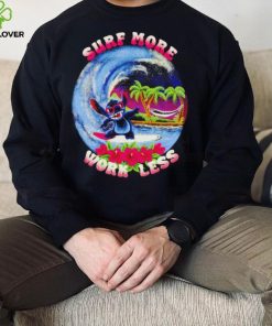 Stitch surf more work less hoodie, sweater, longsleeve, shirt v-neck, t-shirt