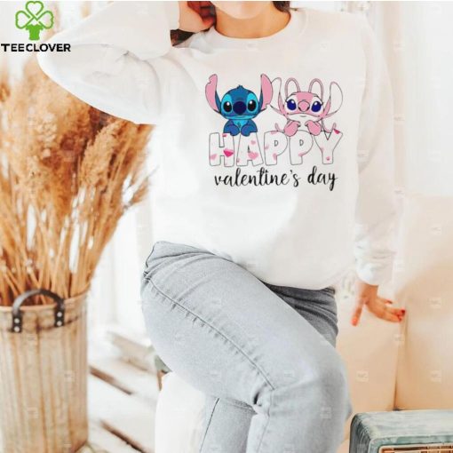 Stitcth and Angel happy Valentine’s day hoodie, sweater, longsleeve, shirt v-neck, t-shirt