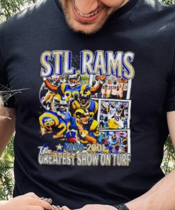 Stl Rams 1999 2001 the greatest show on turf vintage shirt