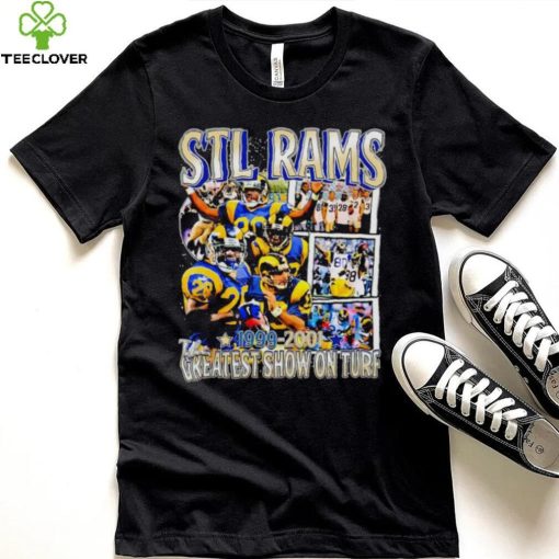 Stl Rams 1999 2001 the greatest show on turf vintage hoodie, sweater, longsleeve, shirt v-neck, t-shirt