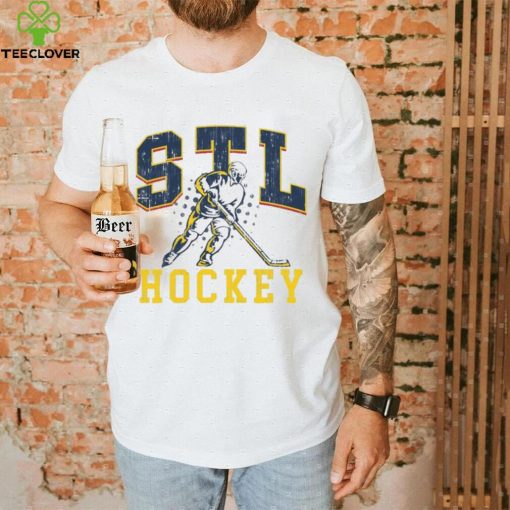 Stl retro hockey champion T Shirt