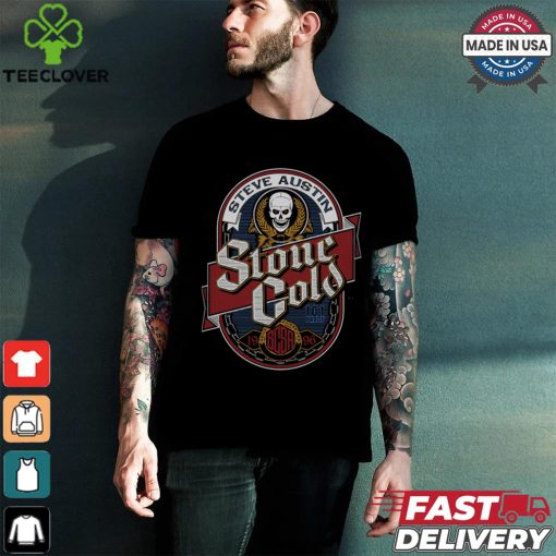 Stone Cold Steve Austin Beer Label shirt