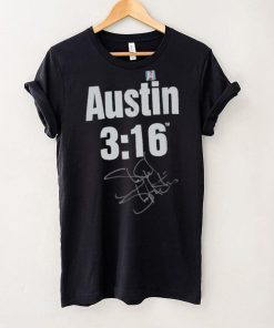 Stone Cold Steve Austin WWE Autographed Austin 3 16 T Shirt