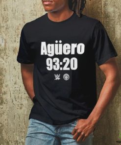 Stone Cold Steve Austin WWE x Manchester City Aguero 93 20 T Shirt