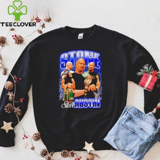 Stone Cold professional wrestler Steve Austin portrait vintage hoodie, sweater, longsleeve, shirt v-neck, t-shirt