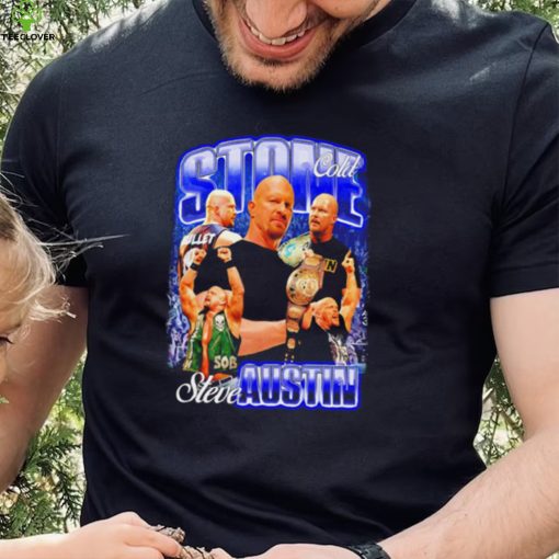 Stone Cold professional wrestler Steve Austin portrait vintage hoodie, sweater, longsleeve, shirt v-neck, t-shirt