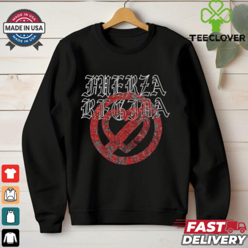 Stone Old English Fuerza Regida shirt