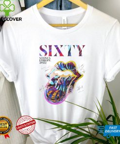 Stone Sixty 2022 European Tour Shirt, The Rolling Stones Shirt for Fans, The Rolling Stones Tour 2022 shirt Hoodie Sweatshirt Vneck Unisex