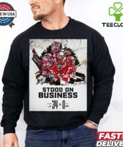 Stood On Business Final Alabama Crimson Tide 34 – 0 Missouri Tigers Poster t shirt