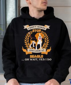 Stop Beagle I Don’t Alway And Look At hoodie, sweater, longsleeve, shirt v-neck, t-shirt