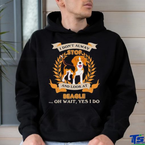 Stop Beagle I Don’t Alway And Look At hoodie, sweater, longsleeve, shirt v-neck, t-shirt