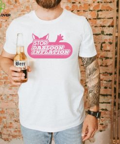 Stop Dabloon inflation logo shirt