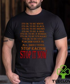 Stop Racism Now Mandela Effect hoodie, sweater, longsleeve, shirt v-neck, t-shirt