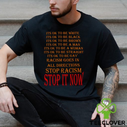 Stop Racism Now Mandela Effect hoodie, sweater, longsleeve, shirt v-neck, t-shirt