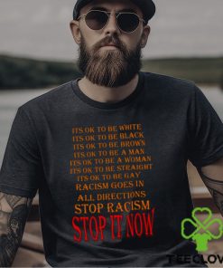 Stop Racism Now Mandela Effect hoodie, sweater, longsleeve, shirt v-neck, t-shirt