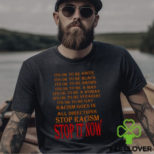 Stop Racism Now Mandela Effect hoodie, sweater, longsleeve, shirt v-neck, t-shirt