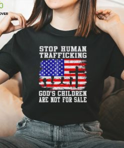 Stop human trafficking God’s children are not for sale America flag hoodie, sweater, longsleeve, shirt v-neck, t-shirt