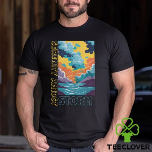 Storm Serenity Amidst Shirt