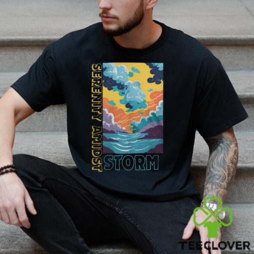 Storm Serenity Amidst Shirt
