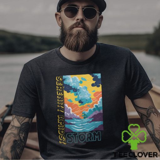 Storm Serenity Amidst Shirt