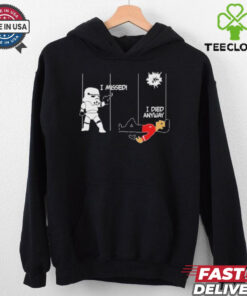 Stormtrooper And Redshirt In A Fight I Missed I Died Anyway Shirt